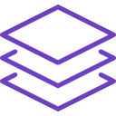 2D layers stacked on each other